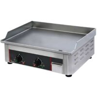 Plaque à snacker électrique gamme inox longueur 600 mm