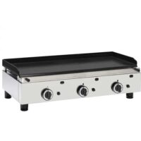 Plaque à snacker gamme euro gaz longueur 800 mm