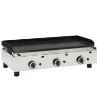 Plaque à snacker gamme euro gaz longueur 800 mm