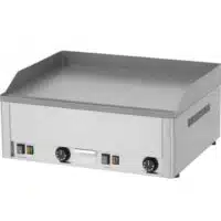 Plaque à snacker lisse double gamme snack électrique longueur 660 mm