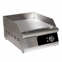 Plaque à snacker lisse, gamme ECO électrique, longueur 550 mm, 3 Kw