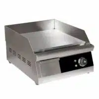 Plaque à snacker lisse, gamme ECO électrique, longueur 550 mm, 3 Kw