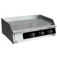 Plaque à snacker lisse, gamme ECO électrique, longueur 760 mm, 9 Kw