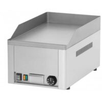 Plaque à snacker lisse simple gamme snack électrique longueur 330 mm