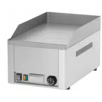 Plaque à snacker lisse simple gamme snack électrique longueur 330 mm