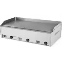 Plaque à snacker lisse triple gamme snack électrique longueur 990 mm