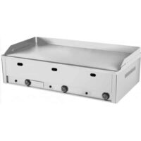 Plaque à snacker triple gamme snack gaz longueur 990 mm