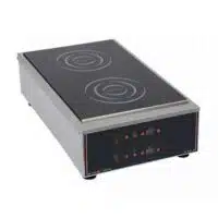 Plaque induction gamme COMPACTE 2 plaques 2 x 3 kW