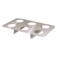 Plaque pour kit cuisson vapeur - 6 trous