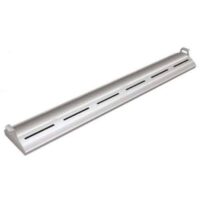 Rampe chauffante arrondie à infrarouge  en profile d'aluminium - L914mm