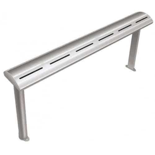 Rampe chauffante arrondie en profile d'aluminium - L1372mm – Image 2