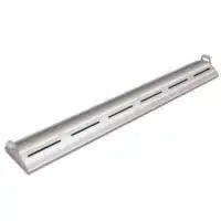 Rampe chauffante arrondie en profile d'aluminium - L1372mm