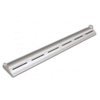 Rampe chauffante arrondie en profile d'aluminium - L1981mm