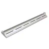 Rampe chauffante arrondie en profile d'aluminium - L1981mm