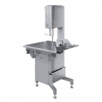 Scie à os MKB752, à table mobile selecta 2, en acier inoxydable, 1,5 Kw