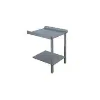 Table d’entrée ou de sortie lisse, entrée à gauche ou droite, pour tunnel de lavage