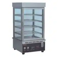 Vitrine chauffante avec support fixe - 1 porte
