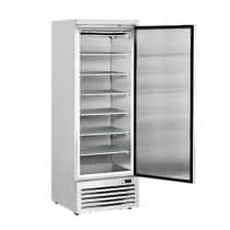 Armoire réfrigérée, blanche porte vitrée, silver, gamme STATIQUE, 600  L