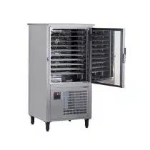 Cellule de refroidissement et surgélation rapide, mixte, en acier inox, 7 à 9 niveaux