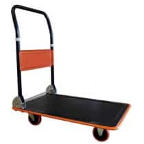 Chariot timon rabattable, capacité 150 kg
