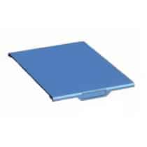 Clayette pleine polypropylène P 497 mm pour rayonnage à clayettes