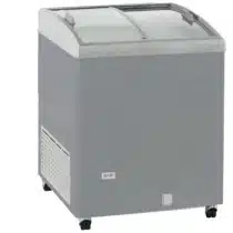 Conservateur crème glacée version couvercle vitré bombé 170 litres