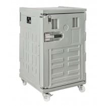 Conteneur isotherme 370 litres sur roulettes