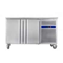 Desserte réfrigérée positive 600 2 portes pleines 210 W 240 L 325 x 430 mm