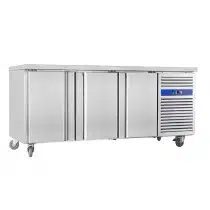 Desserte réfrigérée positive 600 3 portes pleines 230 W 360 L 325 x 430 mm