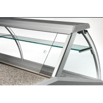 Fermeture arrière en plexiglass pour vitrine MELODY Y 1500