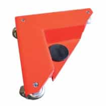 Jeu de 4 Coins roulants, dimensions utiles 65 x 65 x 90 mm, capacité 400 Kg