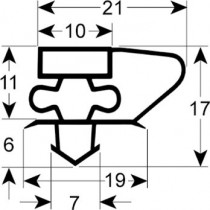 Joint froid profil 9750 pour meuble GPS3600