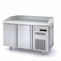 Meuble à pizza, 2 portes pleines, 245 L