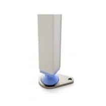 Platine de fixation au sol pour rayonnage à clayettes