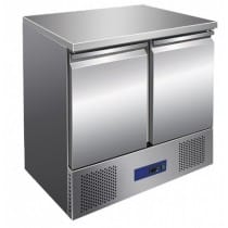 Saladette top 2 portes acier inox AISI 201