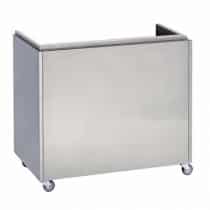 Support neutre pour vitrine bain-marie 2 GN 1/1