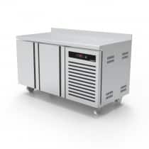 Tour pâtissier adossé 2 portes froid positif ventilé profondeur 800 mm 375 L