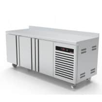 Tour pâtissiers adossé 3 portes froid positif ventilé profondeur 800 mm 595 L