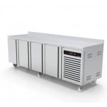 Tour pâtissiers adossé 4 portes froid positif ventilé profondeur 800 mm 815 L