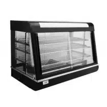 Vitrine chauffante, en acier peint, 370 L