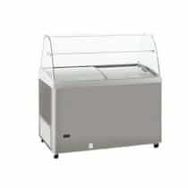 Vitrine comptoir gamme sicc 170 litres
