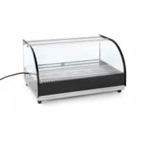 Vitrine de table chauffante  1 niveau inox 400 W