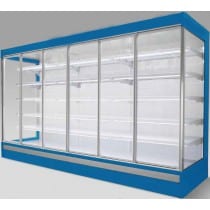 Vitrine murale, groupe à distance, 2°C/+5°C, L 3100 mm