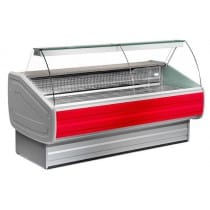 Vitrine réfrigérée MELODY Y2 ventilée avec réserve groupe logé R290 L 1500 mm vitre rabattable