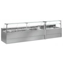 Vitrine réfrigérée PORTHOS PL-2 ventilée avec réserve groupe logé R290 L 1500 mm