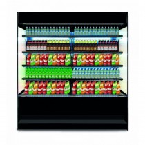 Vitrine verticale, murale réfrigérée, MULTIVIEW 190 RV TN, avec éclairages LED, rideau de nuit