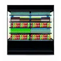 Vitrine verticale, murale réfrigérée, MULTIVIEW 190 RV TN, avec éclairages LED, rideau de nuit