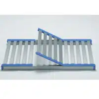 Etagère à clayettes aluminium anodisé P 560 mm, pour rayonnage