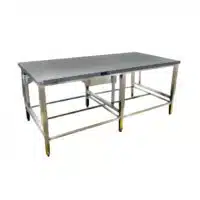 Table de travail confor'table réglable électriquement centrale sans étagère prof 600 mm