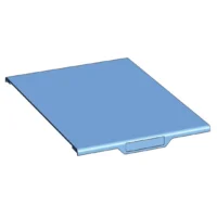 Etagère pleine polypropylène P 500 mm, pour rayonnage